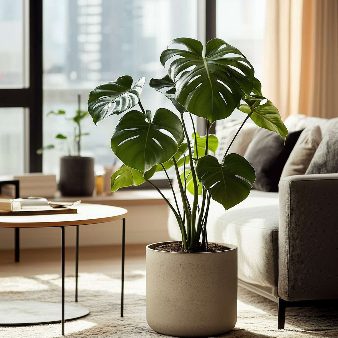 Monstera Deliciosa - Set van 2 - Gatenplant