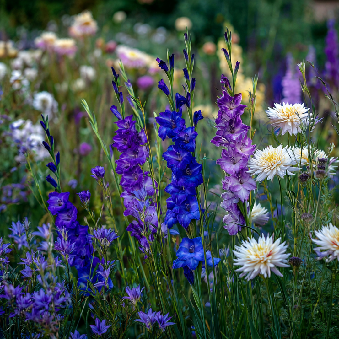 Gėlių svogūnėlių mišinys Mėlyna - Rinkinyje 125 vnt