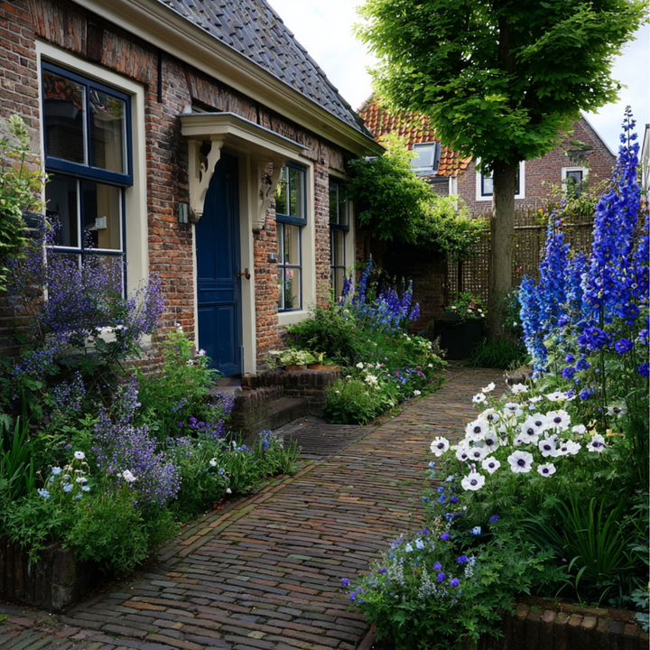 Gėlių svogūnėlių mišinys Mėlyna - Rinkinyje 125 vnt