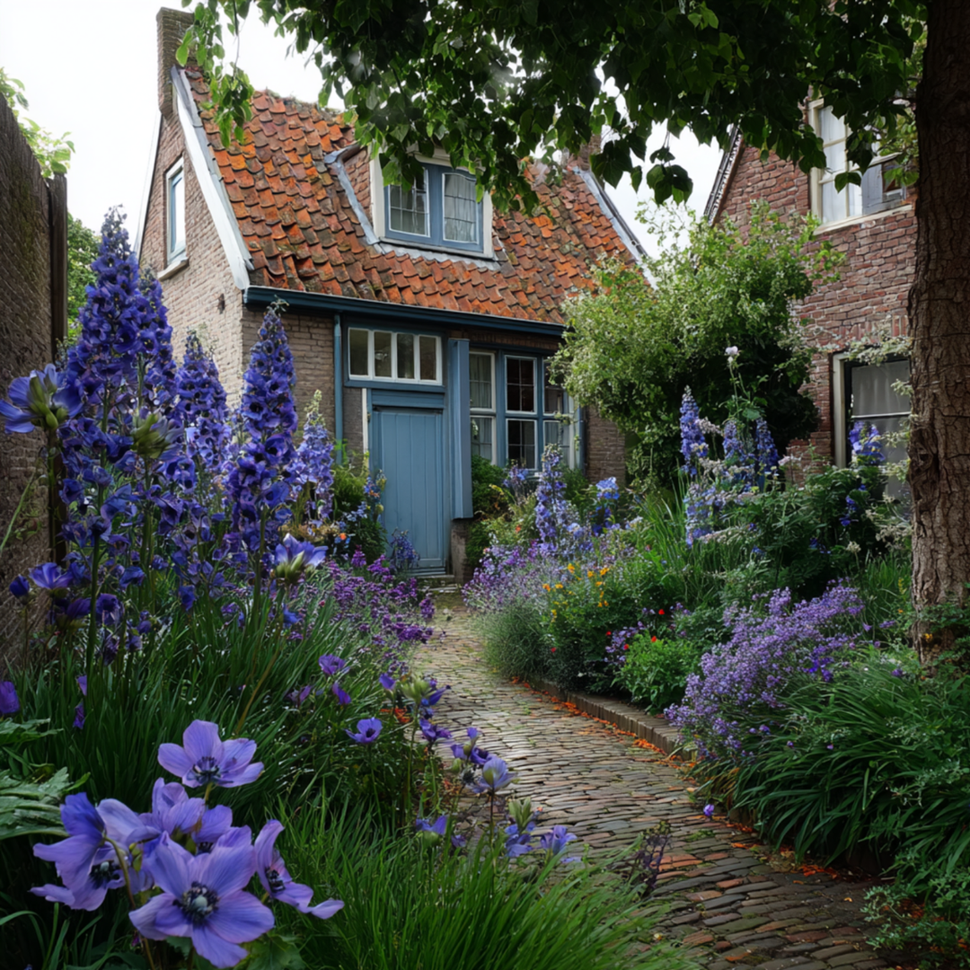 Gėlių svogūnėlių mišinys Mėlyna - Rinkinyje 125 vnt