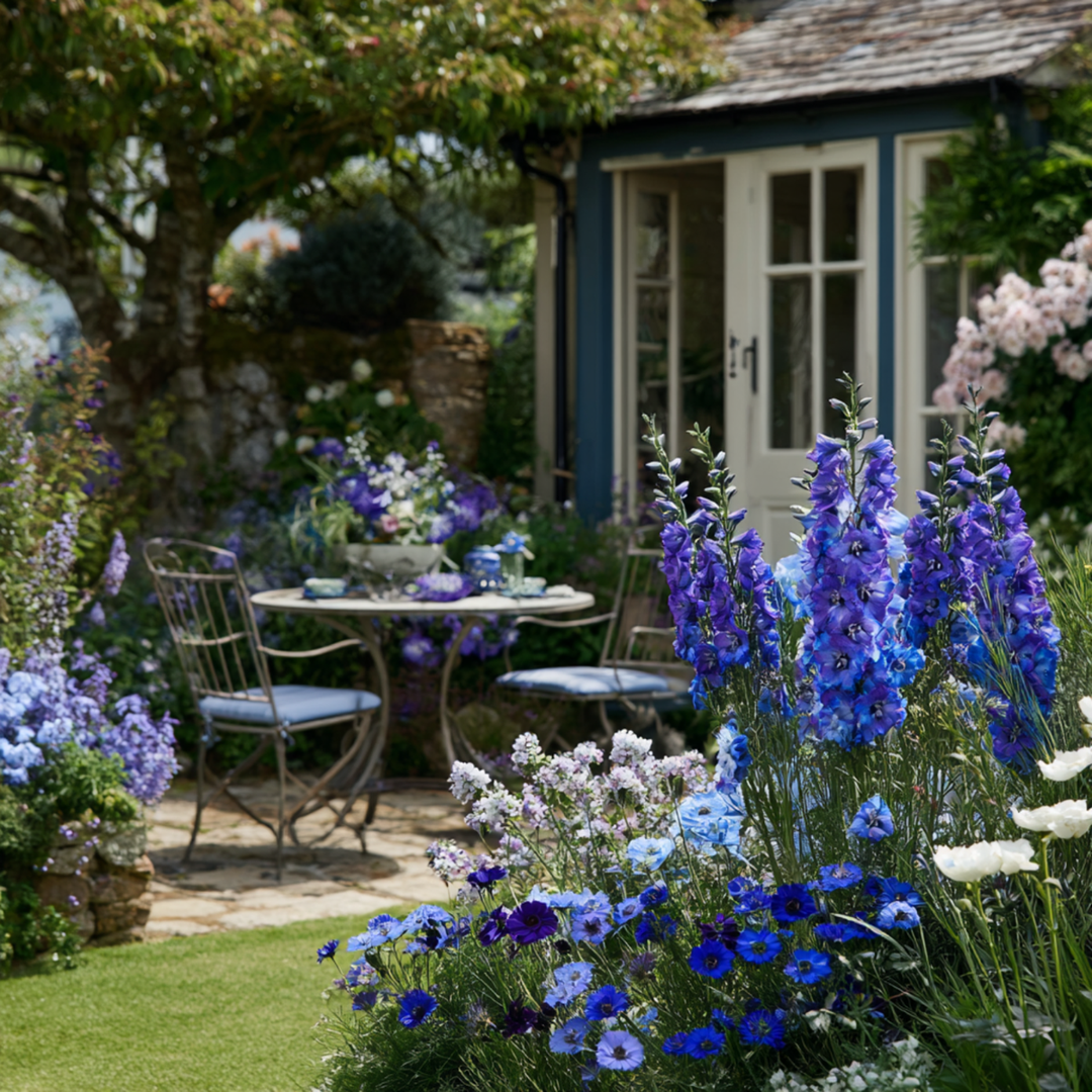 Gėlių svogūnėlių mišinys Mėlyna - Rinkinyje 250 vnt