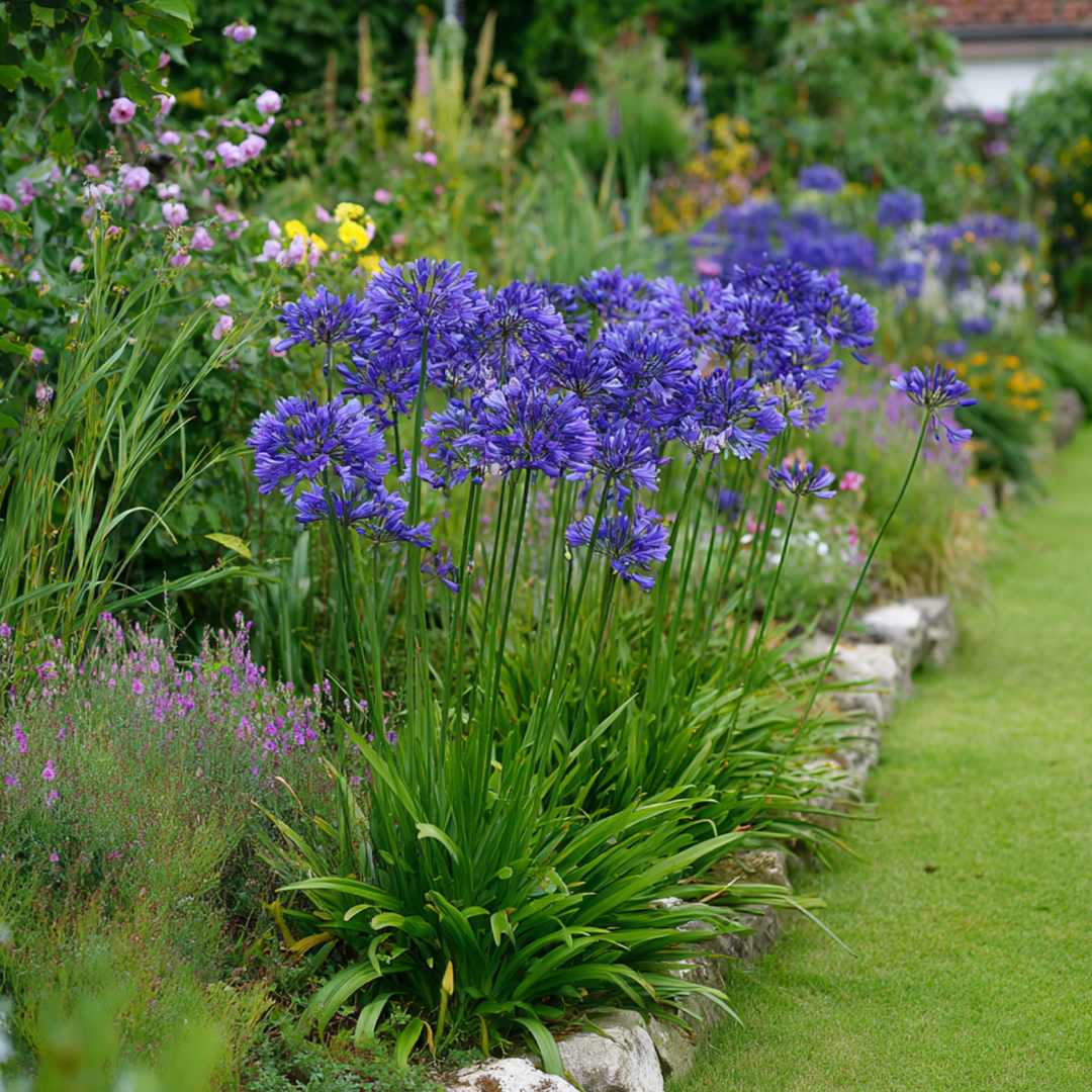 Agapanthus - 6 rinkinys - Šakniastiebiai Afrikos lelija