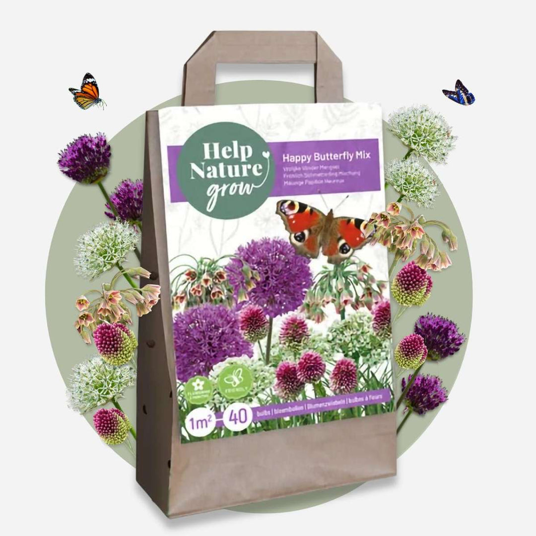 Blije Vlinder - Set van 40 - Aantrekkelijk voor Vlinders