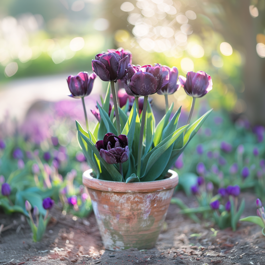 Tulipa 'Black Hero' - 15 stuks - Tulpenbollen