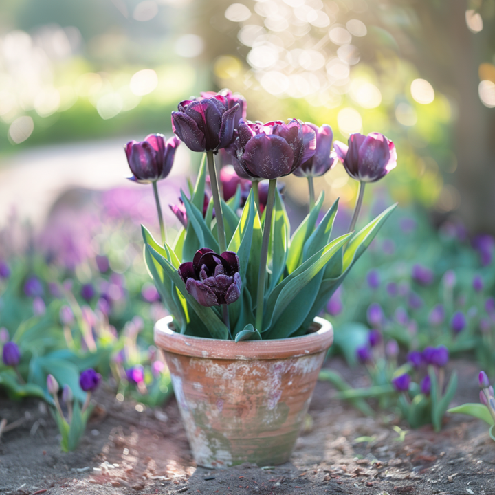 Tulipa 'Black Hero' - 15 stuks - Tulpenbollen