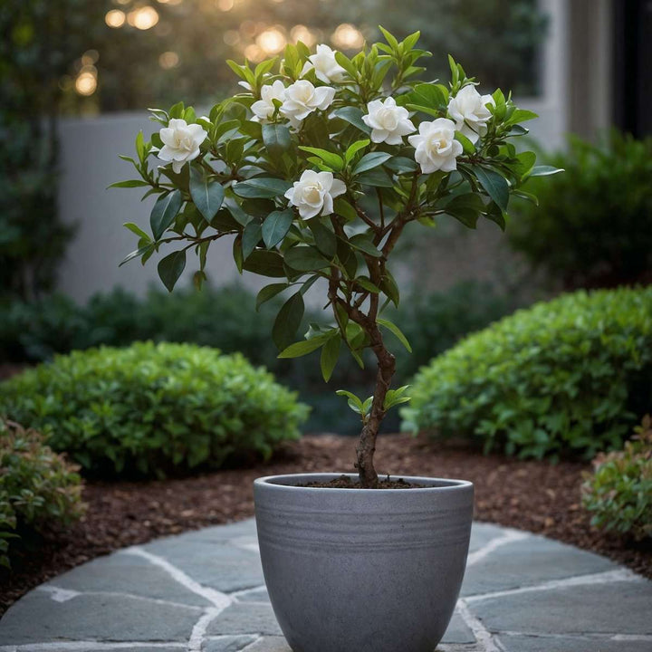 Gardenia jasminoides - Sada 2 ks - Zapletený stonek