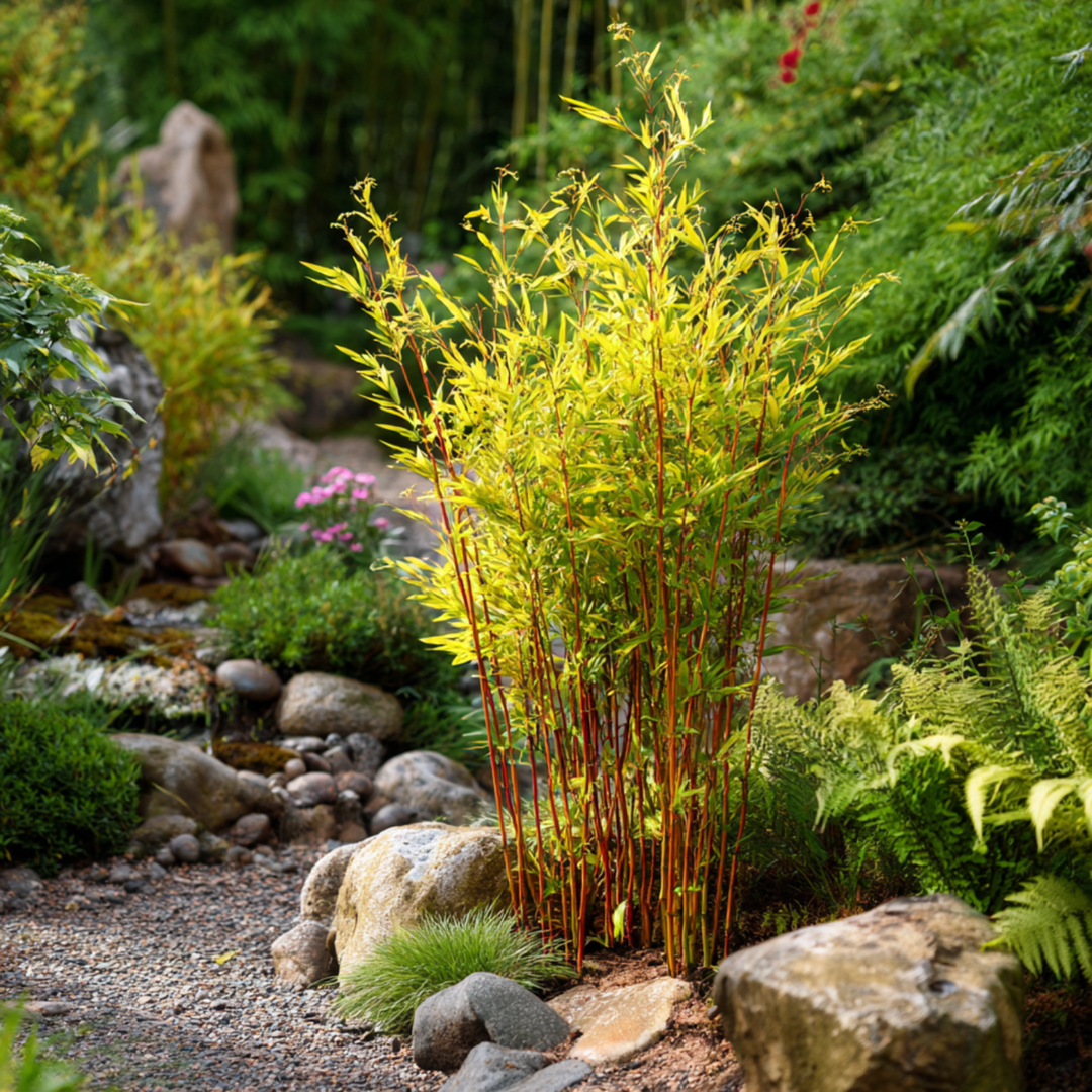 Fargesia 'Red Dragon' - set od 4 komada - crveni bambus