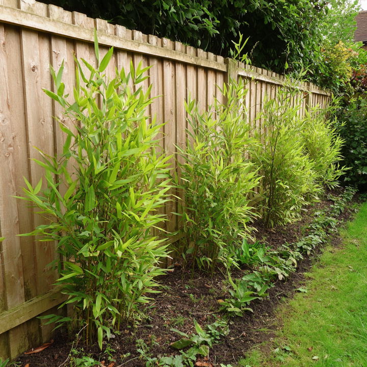 Fargesia Gansu - Set van 4 - Bamboe