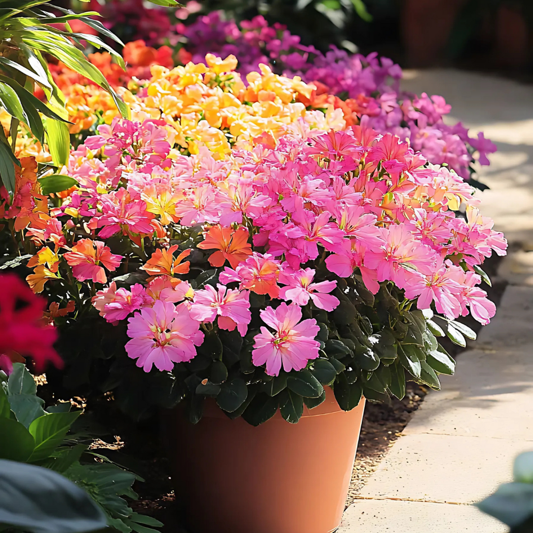 Lewisia cotyledeon Bitterkruid - Mix van 3