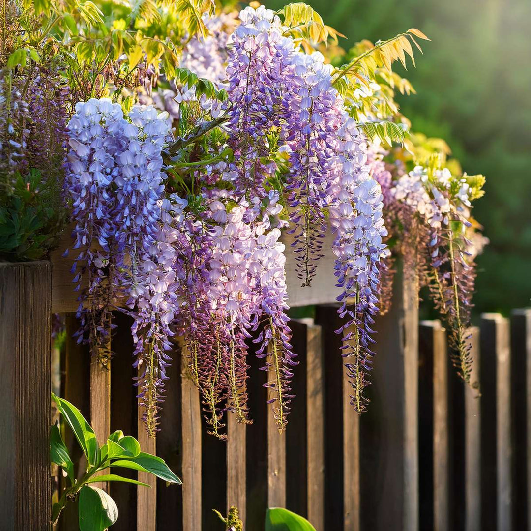 Wisteria sinensis - Set van 3 - Blauwe regen