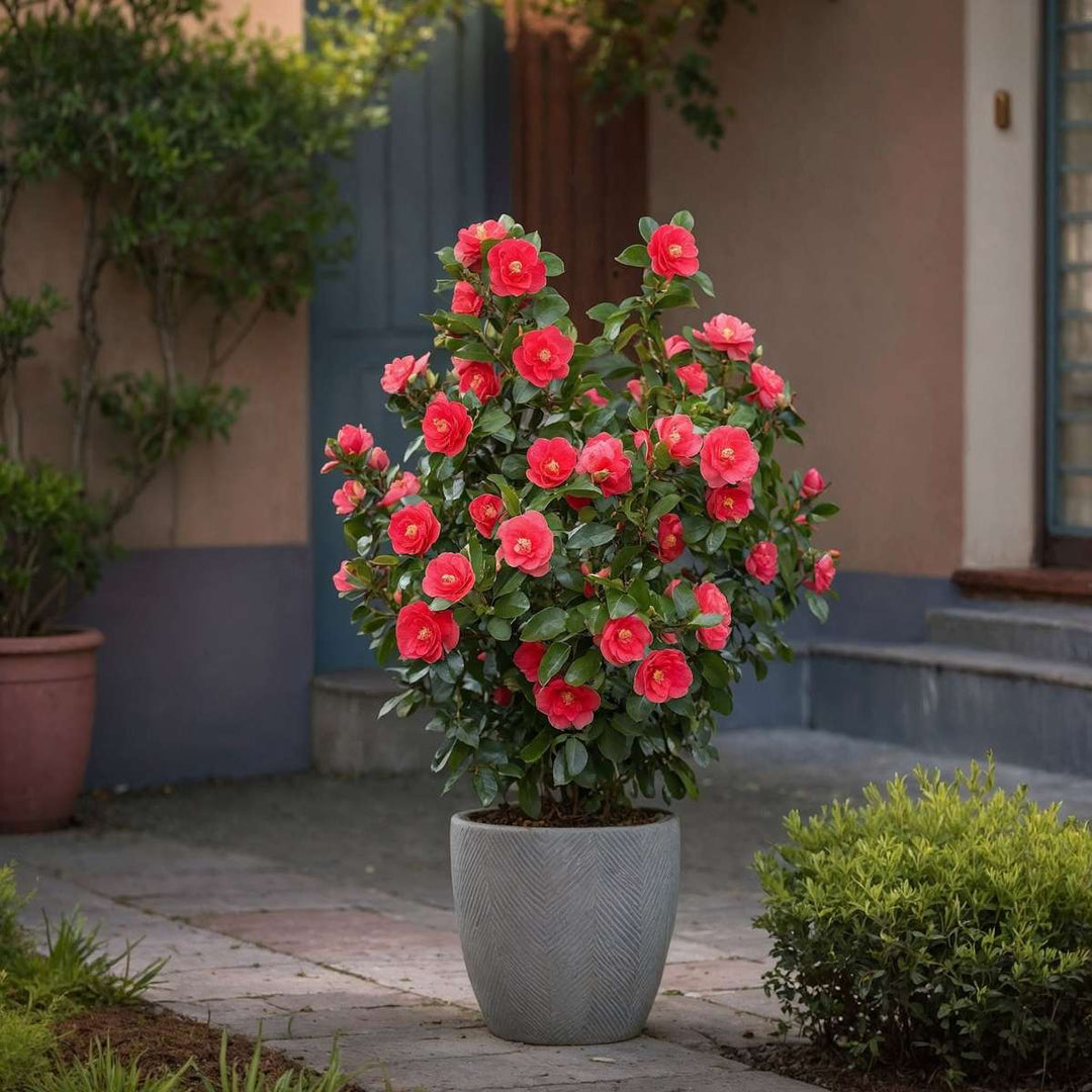 Camellia japonica 'Lady Campbell' - Roos