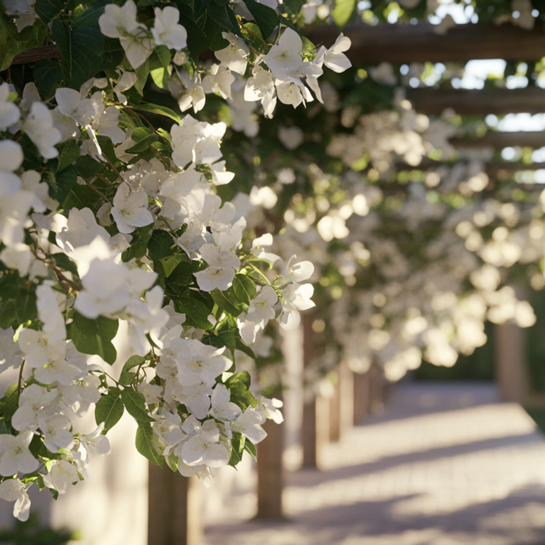 Clematis - Set van 3 - Tuinplant - Wit - Klimplant