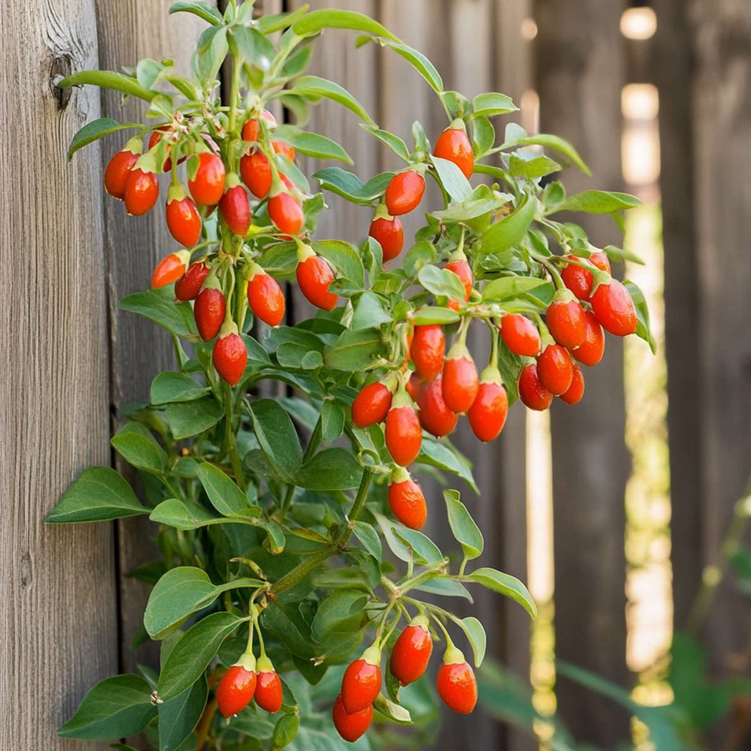 Mix Superfrutti - 3 Piante Da Bacche (Mirtillo, Mirtillo Rosso, Goji) In Vaso 9cm - Foto 1