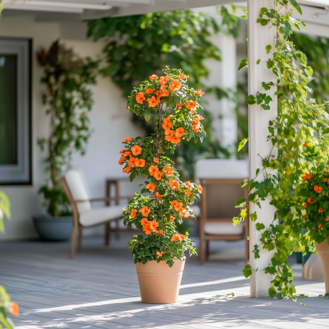 Thunbergia - Mješavina 6 - Žuta, narančasta, crvena