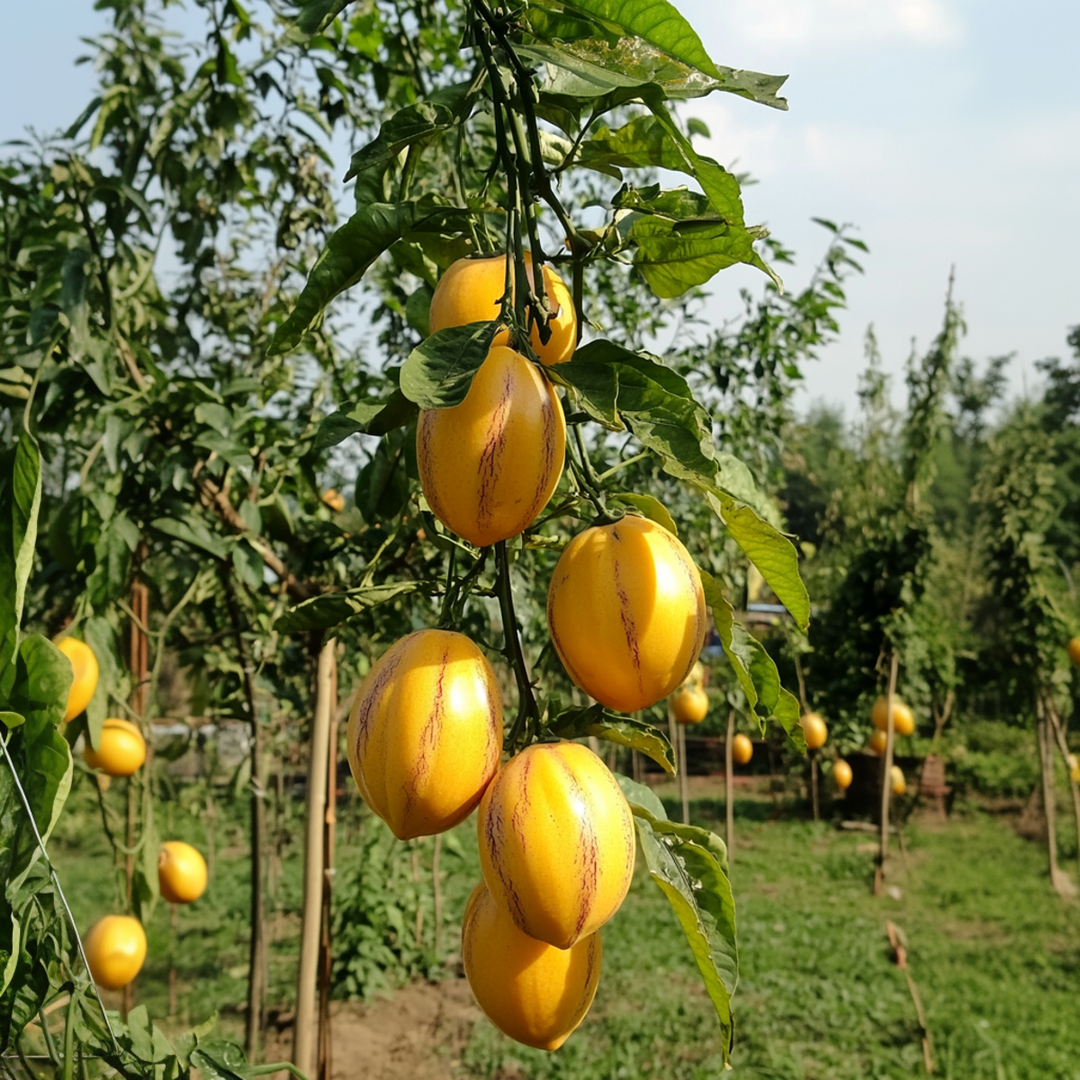 Solanum 'Pepino gold' - Meloenpeer - Set van 3