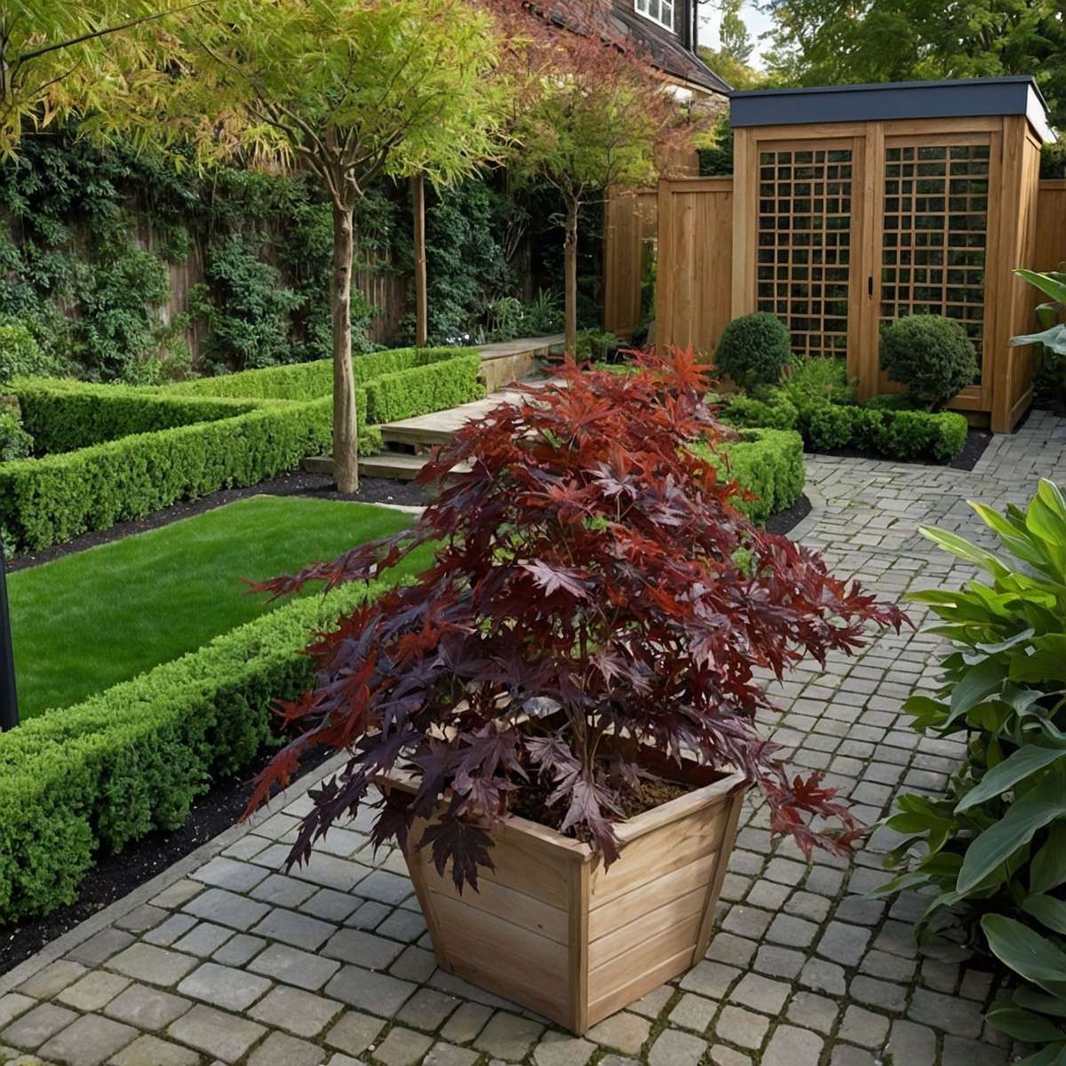 Acer palmatum 'Black Lace' - 2 vnt. rinkinys - Japoninis