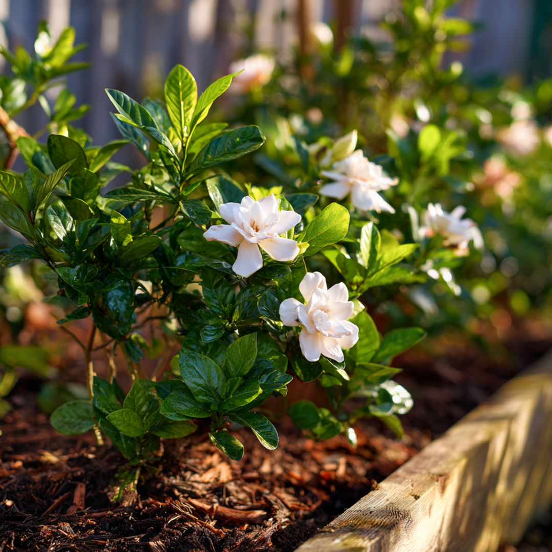 Gardenia Jasminoides - bijeli cvjetovi - jasmin