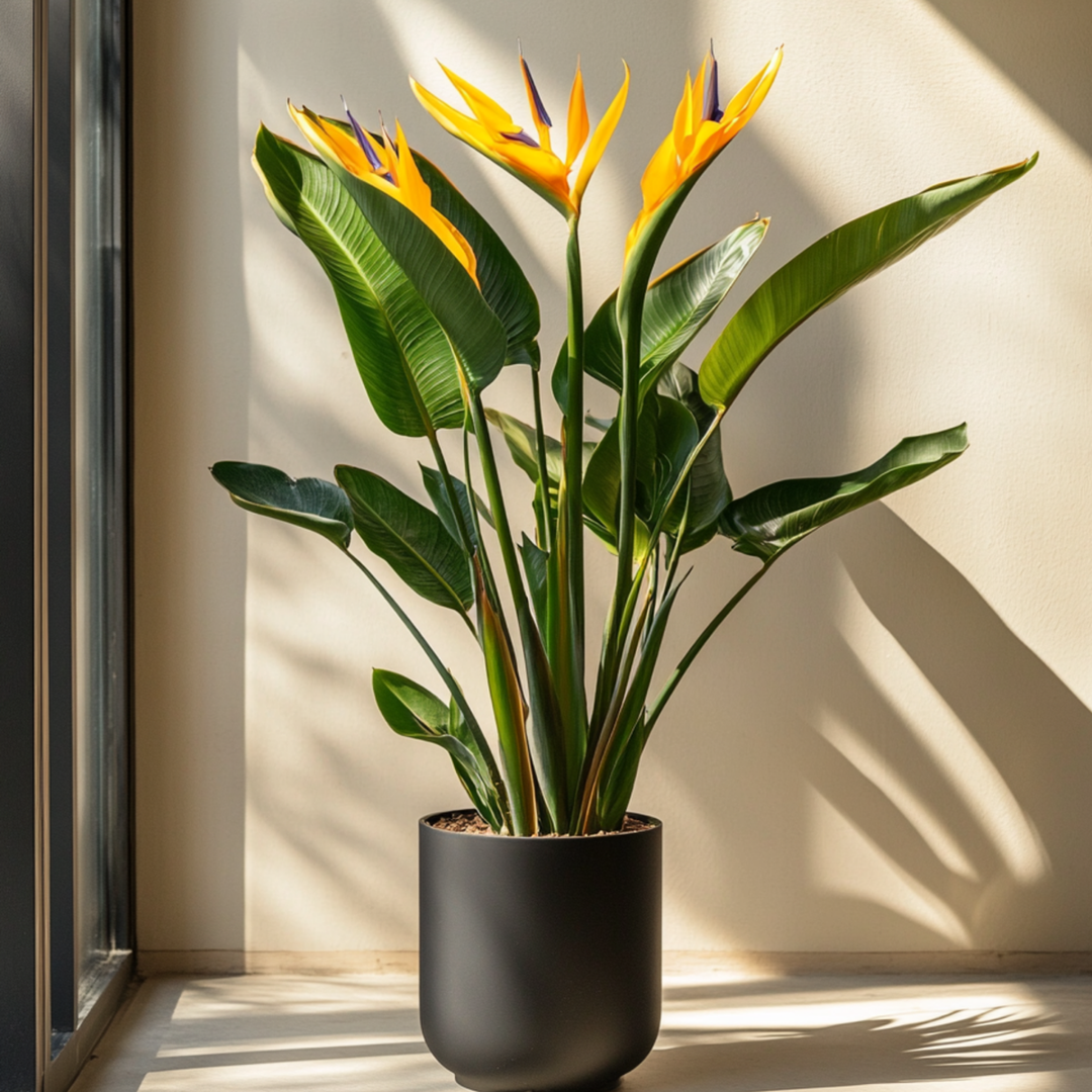 Strelitzia Reginea XXL - Paradijsvogelbloem - Met bloem