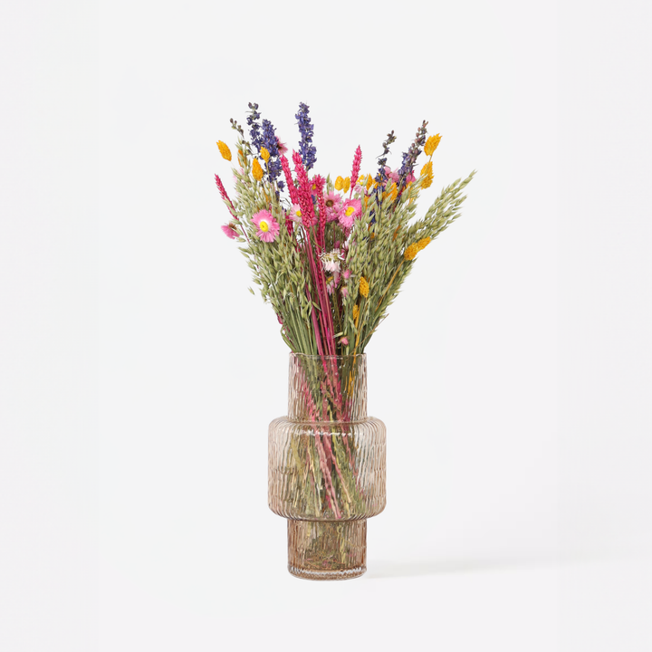 Boeket 'Trendy Vibrant' - Droogbloemen