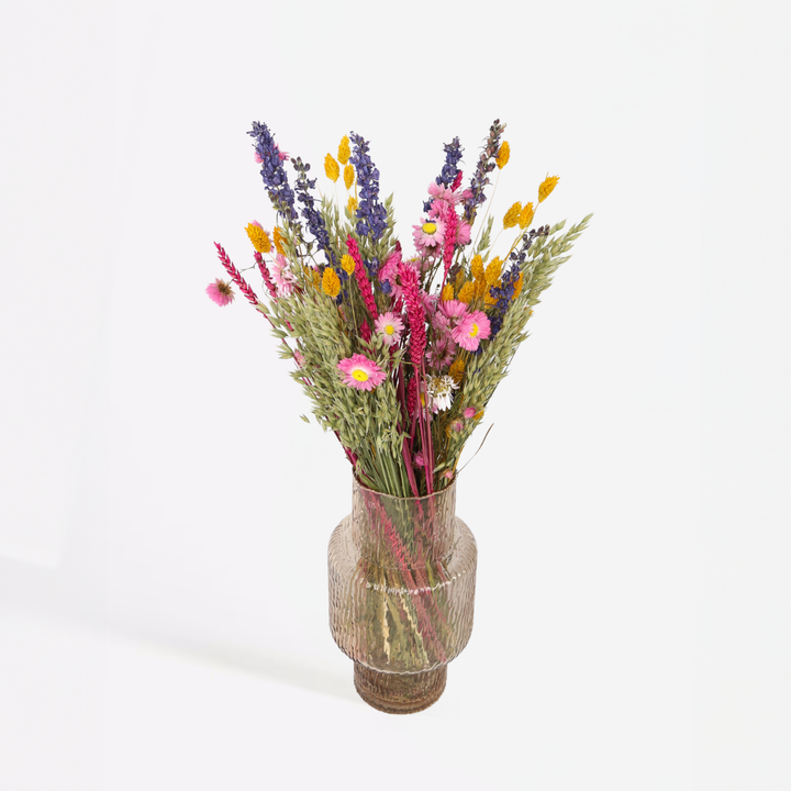 Boeket 'Trendy Vibrant' - Droogbloemen