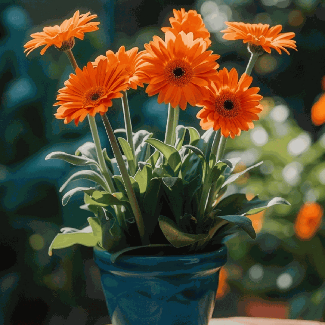 Gerbera garvinea - Orange