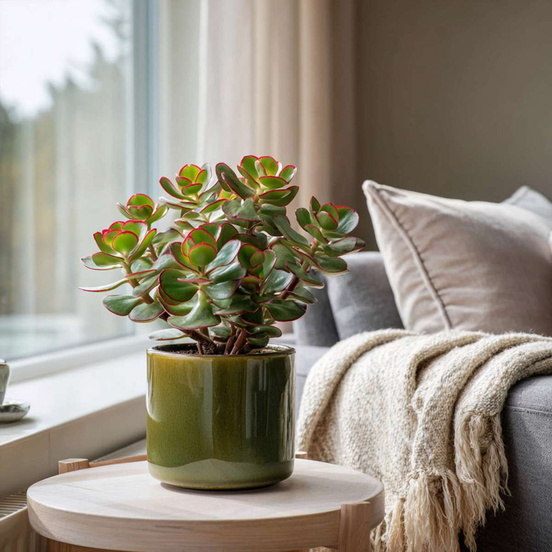 Crassula ovata 'Sunset' - Set van 2